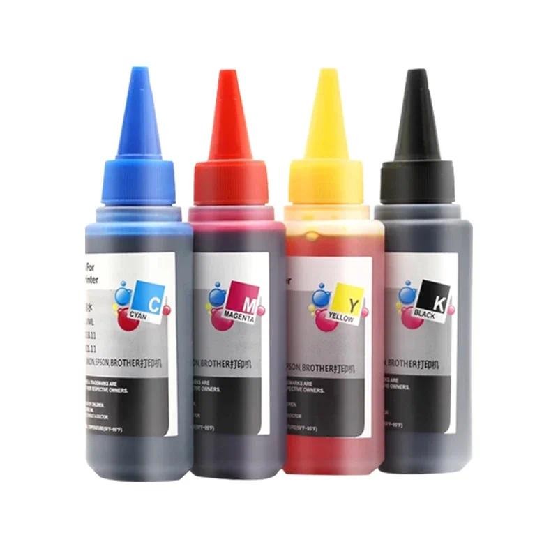 4Color Refill Pigemnt Dye Ink Kits for Brother LC432 LC451 LC462 LC472 LC404 412 LC401 LC402 LC421 L