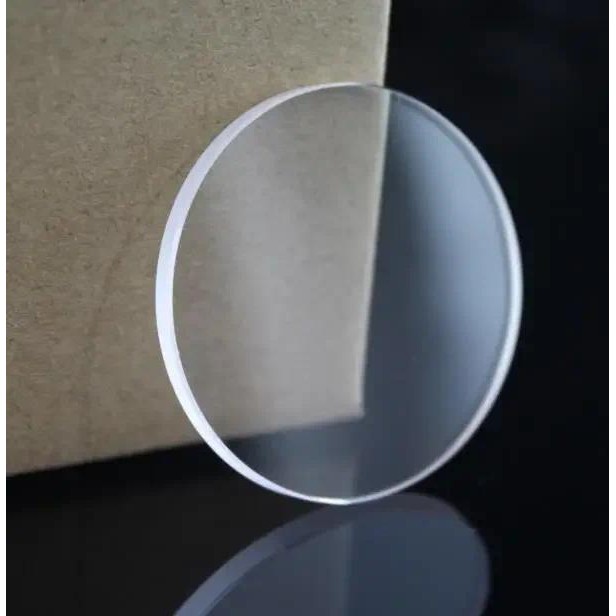 2.5mm Thickness Flat Mineral Wat Crystal 27mm to 36.5mm ameter Round Wat Glass T1138