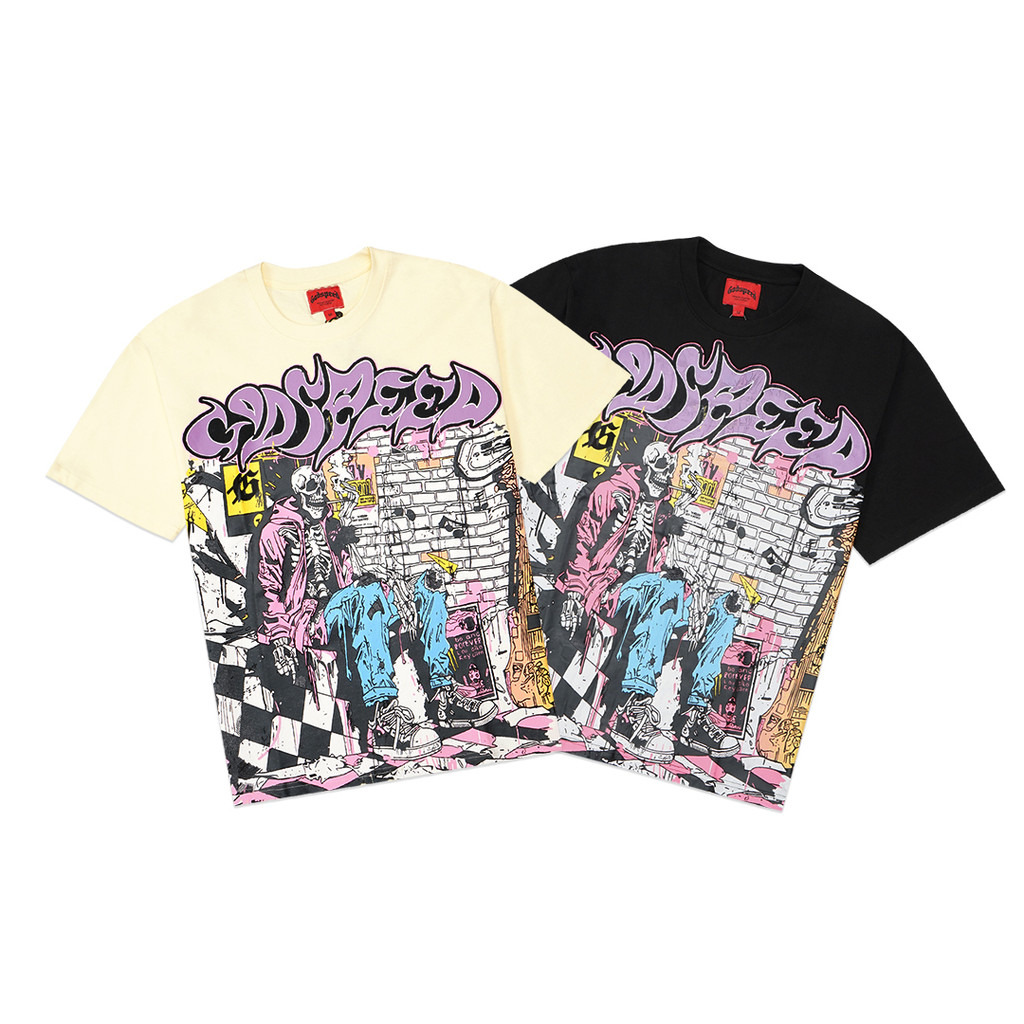 Godspeed Stoner Skull T-Shirt