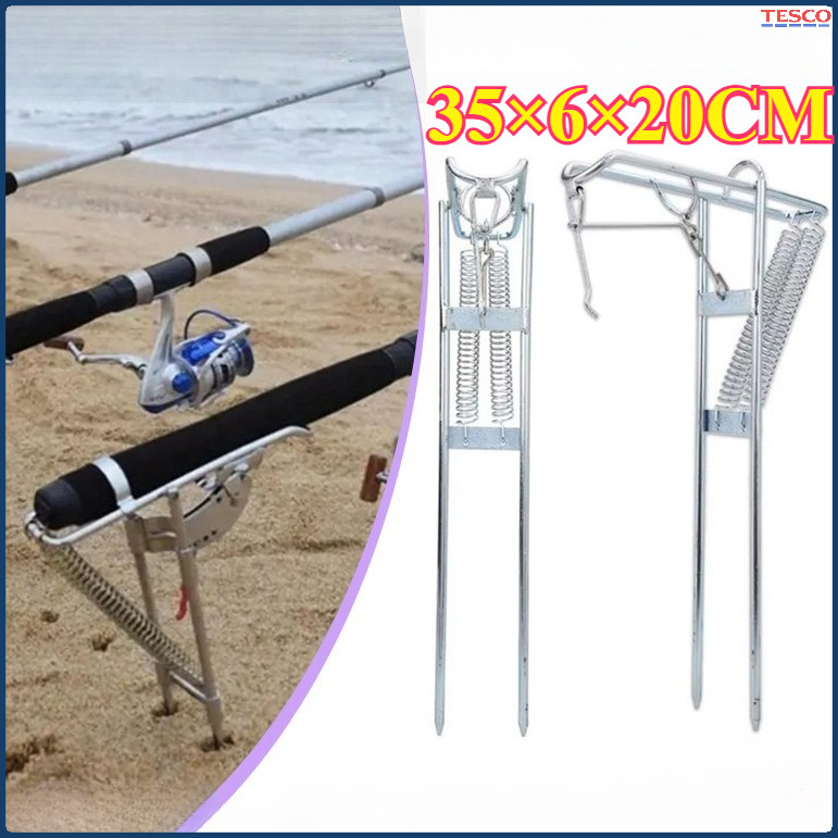 Bracket Joran Pancing Otomatis Cagak Joran Pancing Spring Lifting Dudukan Joran Pancing Stand Holder