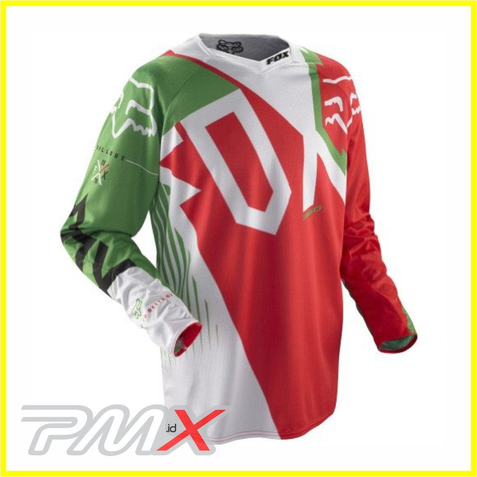 Fox 360 Fallout Jersey Original Jersey Motocross Trail Dewasa