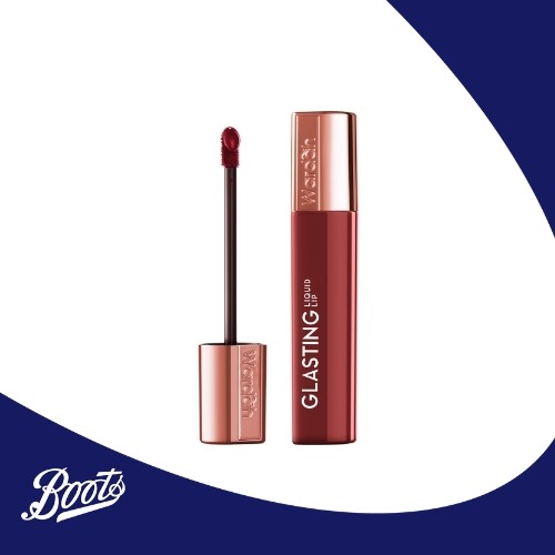 Wardah Glasting Liquid Lip 08 Plush Pome 3.5 G (Revamp)