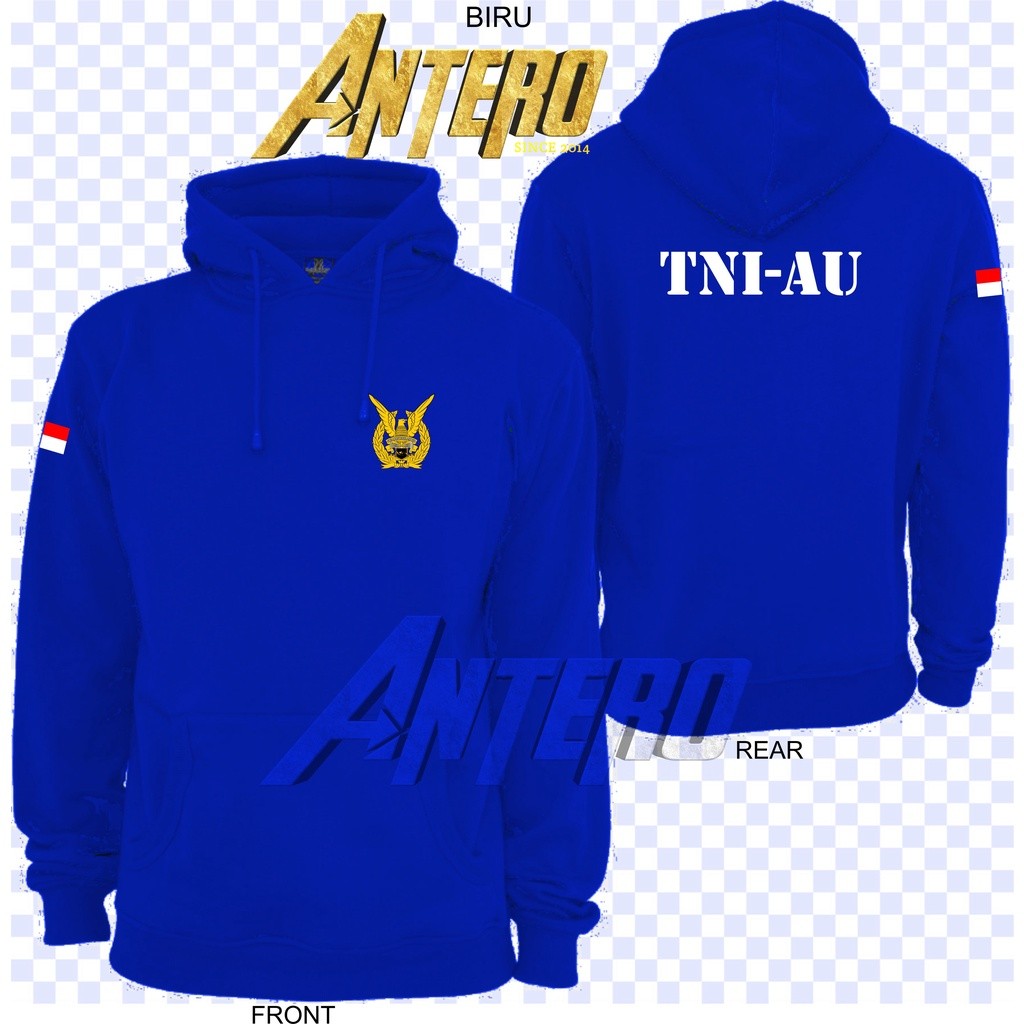 Jaket Hoodie sweater jumper  TNI AU (ANGKATAN UDARA) _Arvishop19
