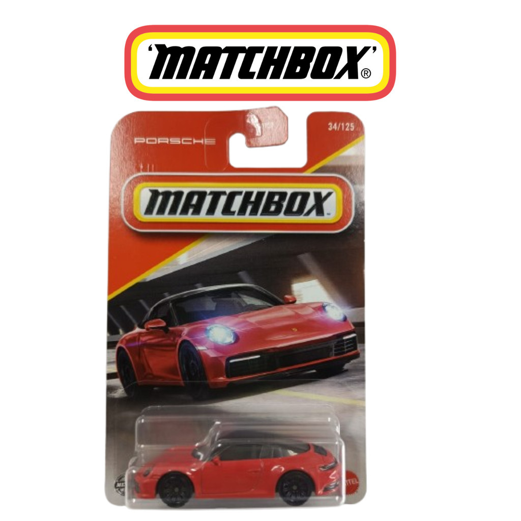 Matchbox Porsche 911 Targa Merah 93BH