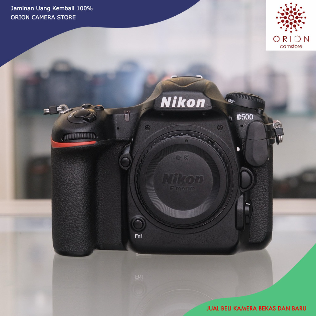 Kamera dslr nikon D500 mulus
