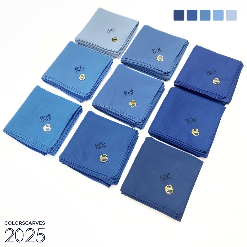 GALVASHOP Miss Color POLOS Hijab - Premium Basic Scarf - Segi empat 120x120