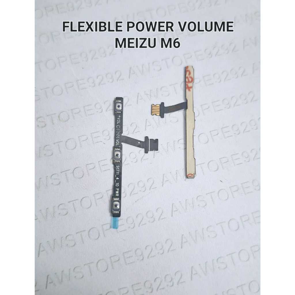 Flex Flexibel Flexible Power On Off Volume Meizu M6 flexible on off volume meizu m6 fleksibel power 