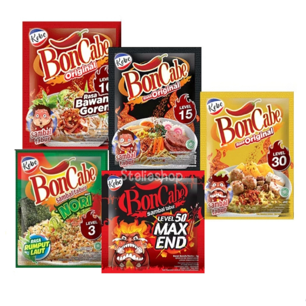 PROMO Bubuk BonCabe Sachet level 10 15 30