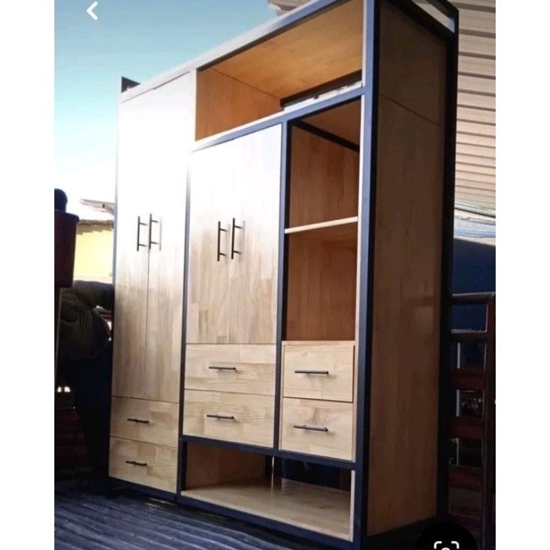 Almari Minimalis Lemari Baju Lemari Minimalis Lemari Kombinasi Besii