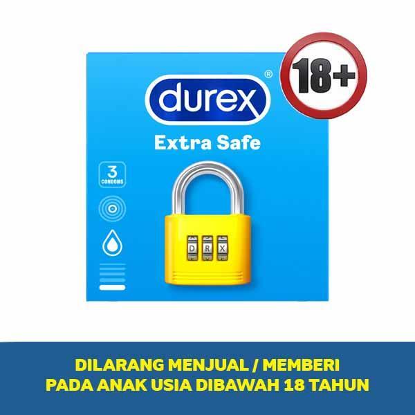 KONDOM DUREX EXTRA SAFE 3'S