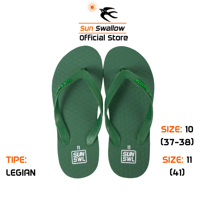 Swallow Sandal Jepit Karet Pria Sendal Legian//cod