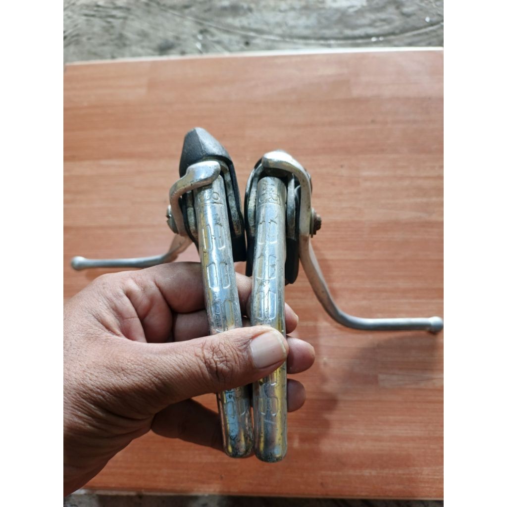 brakelever sepeda balap jadul alloy second