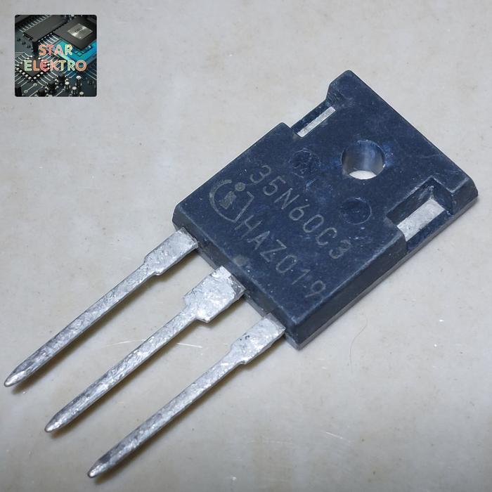 35N60C3 To-247 SPW35N60C3 Infinion Mosfet N-Channel 35N60 C3 35A 600V FET SPW Komponen Transistor TE