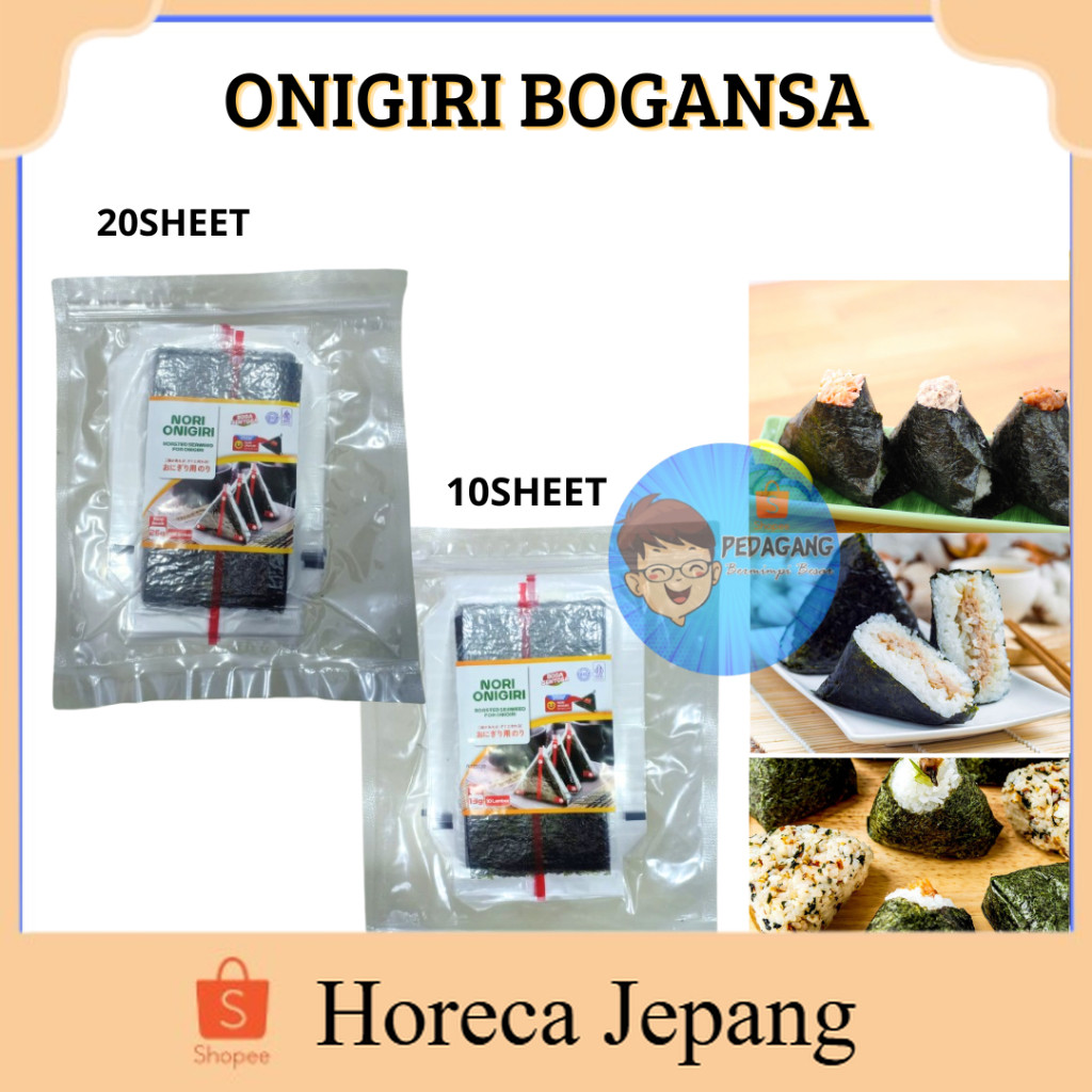 Onigiri Bogansa Ada 2 Varian/ Onigiri/ Nori Onigiri/ nori/ Rumput Laut Onigiri