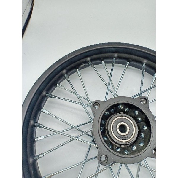 Velg ring 1.6x12 depan mini trail 50cc 4 tak