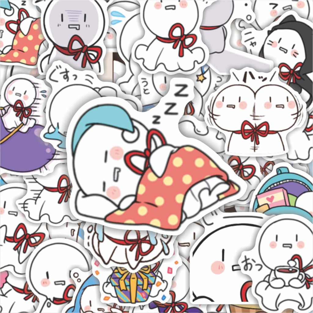 100PCS Lucu Stiker  MAFUTERU Stiker Aesthetic Stiker Anti Air Stikers Berperekat Waterproof sticker 