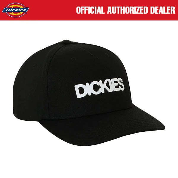 TOPI SNAPBACK CAP HAT CASUAL PRIA WANITA SIMPLE HITAM ORIGINAL DICKIES | SEASONAL SCRIPT BLACK