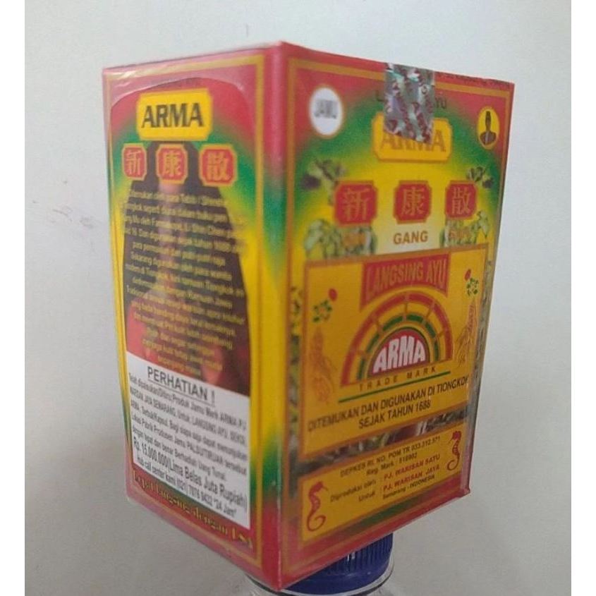 READY KAPSUL ARMA ORIGINAL OBAT PELANGSING HERBAL (COD) ARMA Original Herbal Langsing Ayu - ARMA MER