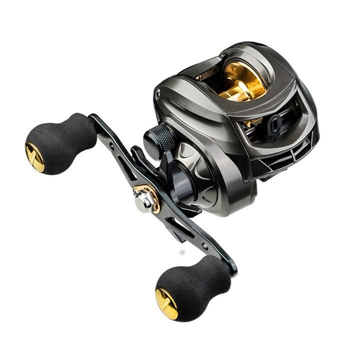 Fishing Reel Baitcasting Murah / Reel Baitcasting 8kg Drag Power /  Reel Pancing Lemparan Panjang Ku