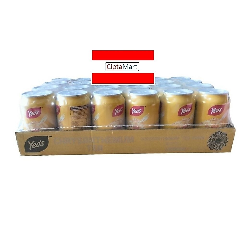 Yeos Chrysanthemum Tea Drink kaleng ( 1 dus )