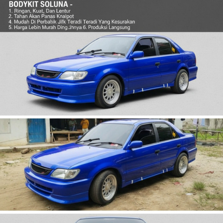 bodikit bodykit soluna 2000 body kit soluna