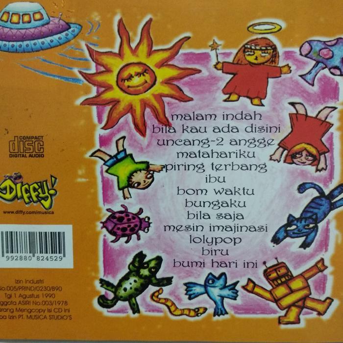 CD iwa k - mesin imajinasi. saykoji denada black kumuh black skin RARE