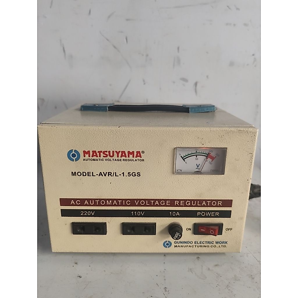 stavolt matsuyama AVR/L-1,5GS 1500 watt second normal