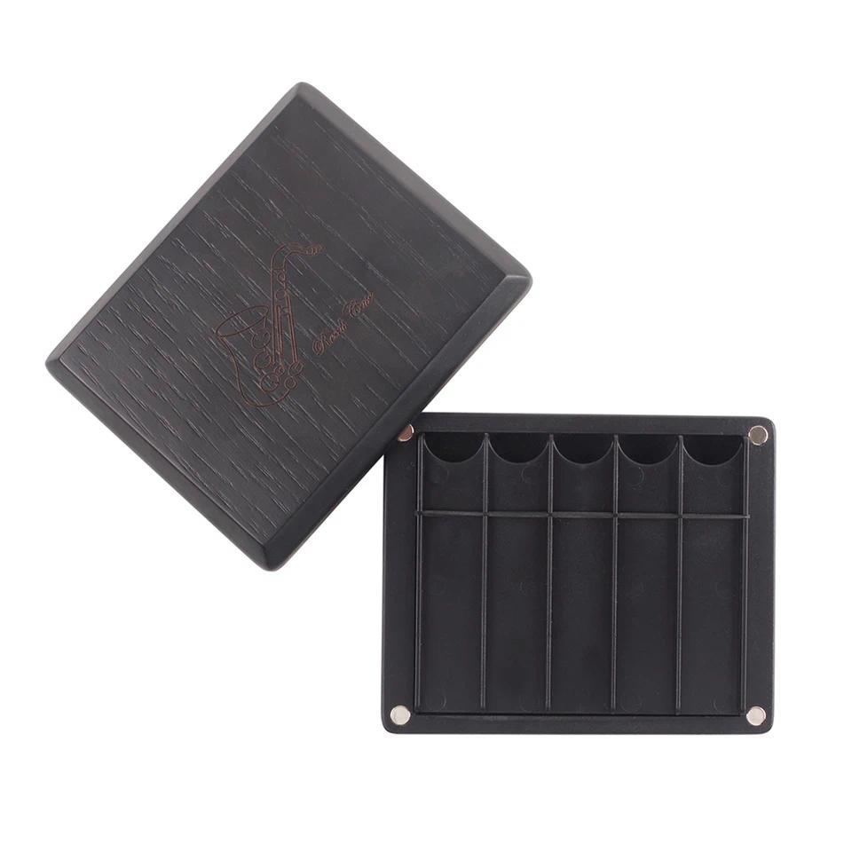 10 Reeds Saxophone Clarinet Case Magnet Switch Saxophone Reed Storage Case Compatible with Alto Teno