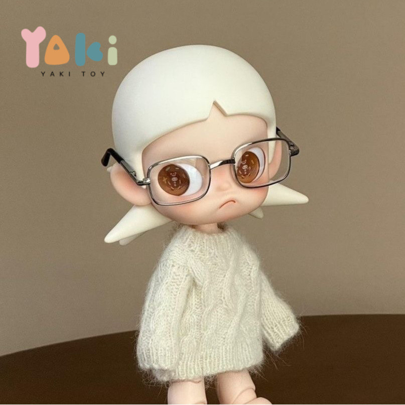 [Yaki toy] Baju Zsiga/Kostum Zsiga/Cloth Zsiga White Sweater + Glass - Yaki