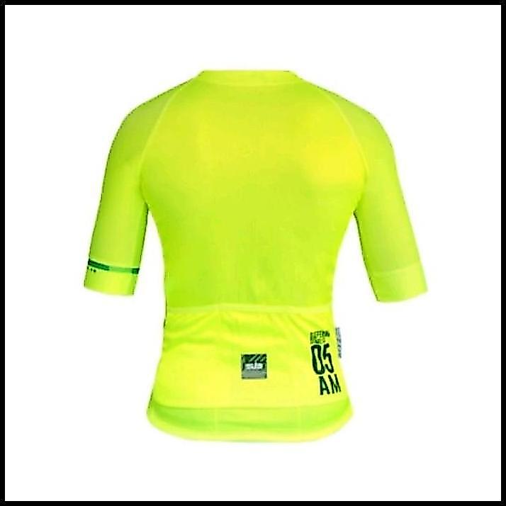 TERBARU [COD] JERSEY SEPEDA SUB JERSEY 05AM NEON YELLOW ORIGINAL S / M / L / XL 