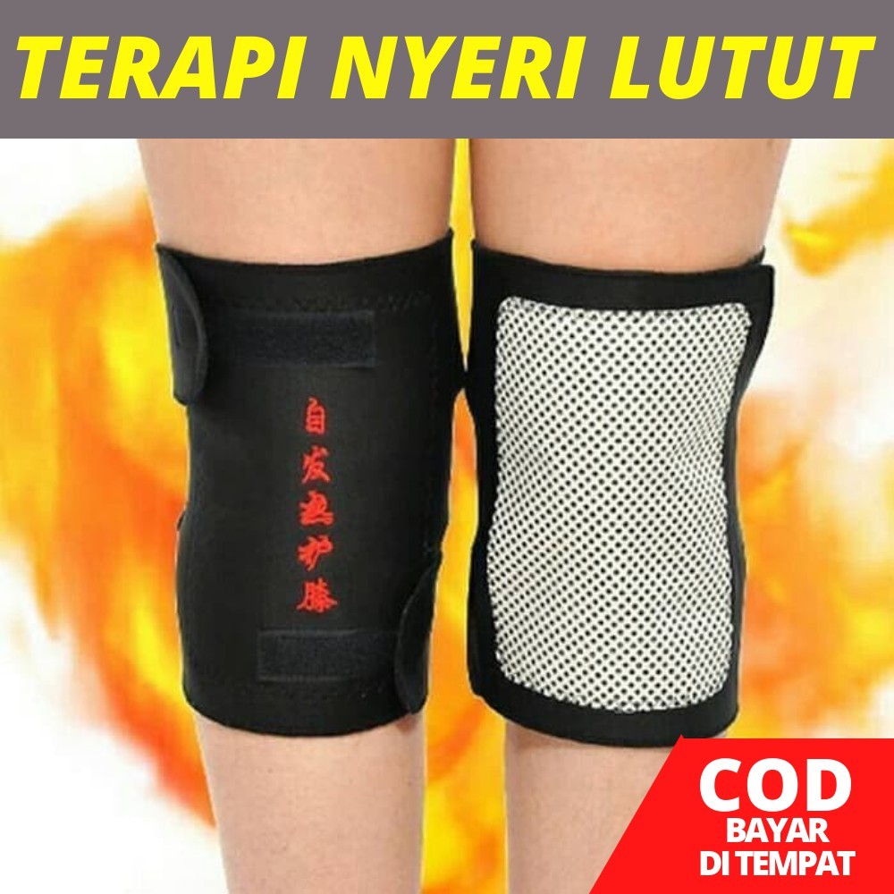 Deker Lutut Alat Terapi Lutut Magnetik Terapi Sendi Pemanas Nyeri Lutut Dengkul Kaki ORIGINAL WS