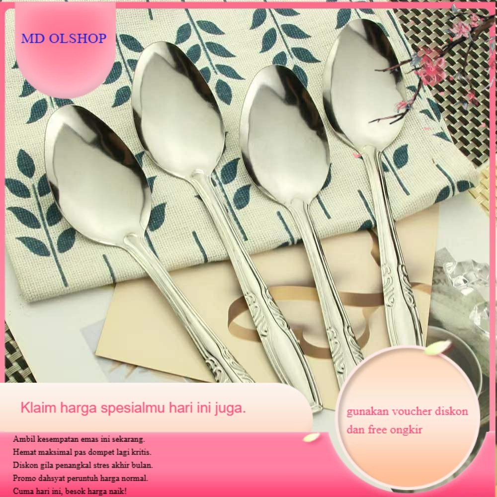 M7331 1 LUSIN Sendok Makan stainless tebal makan stainless sendok tebal