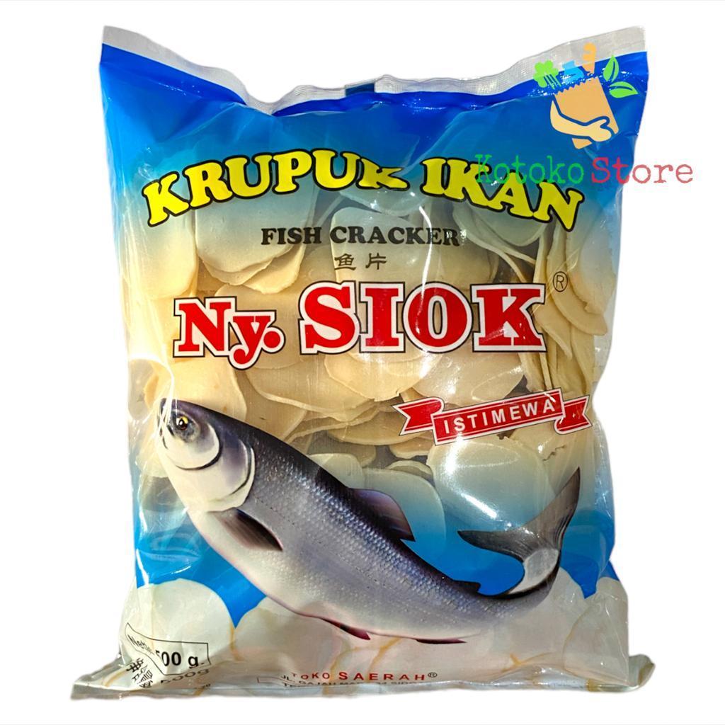 Kerupuk Ikan Ny. Siok / Ny Siok Kerupuk Ikan 500gr    BERKUALITAS