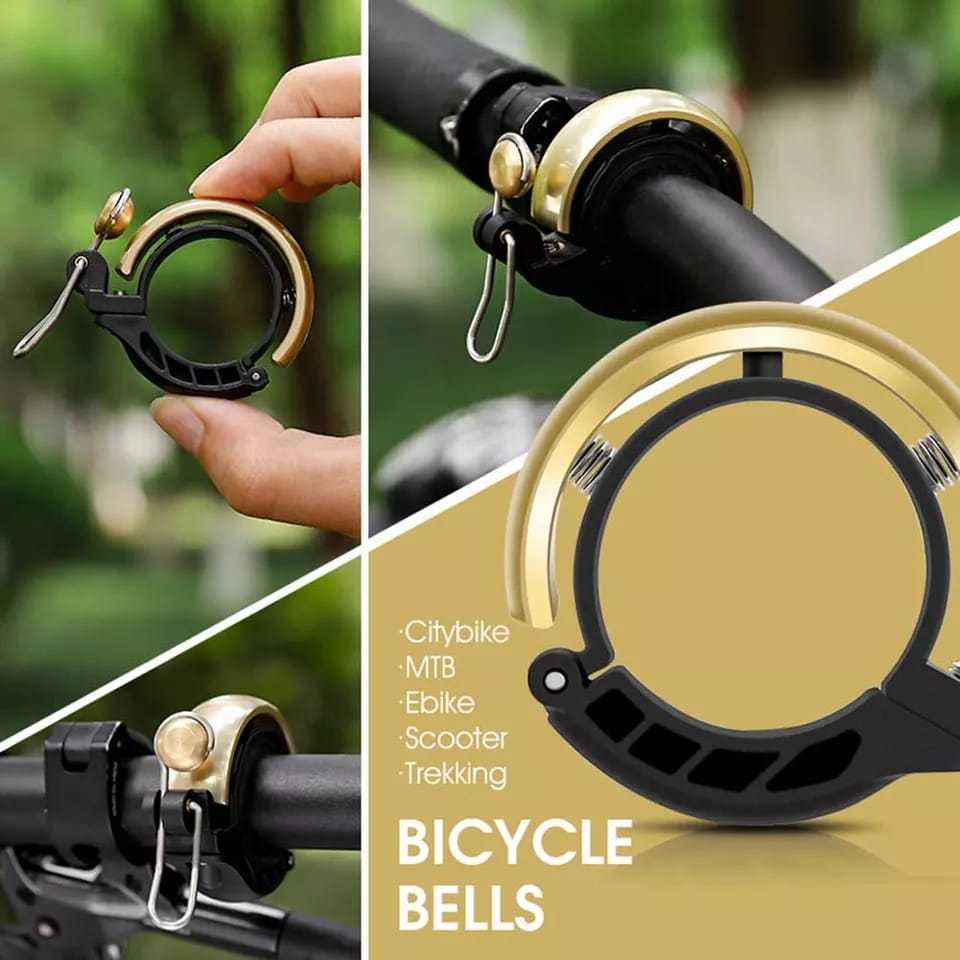 Foto West Biking Bel Sepeda-Bell Sepeda-Q Invisible Bicycle Bell-Bel Klakson-Aluminium Handel Bar Bell