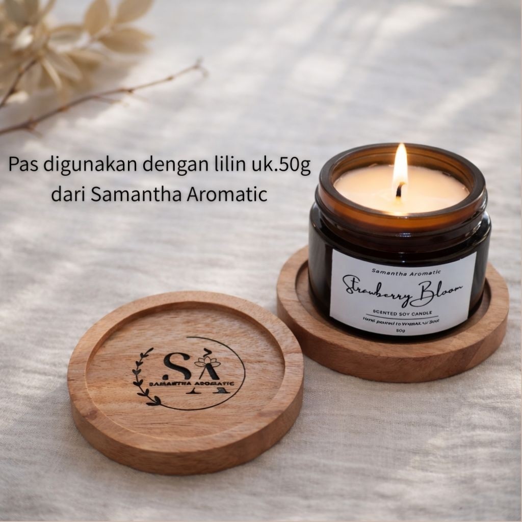 new Lilin Aromaterapi Premium 50gr Scented Candle Aromaterapi 100% Soy Wax Lilin Aromaterapi Ruangan