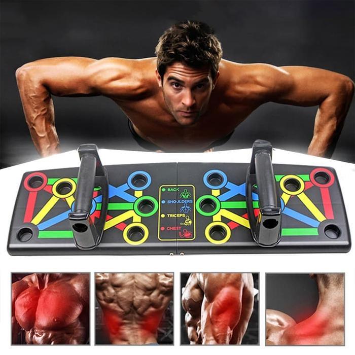 Push Up Board Papan Push Up Lipat Portable Push Up