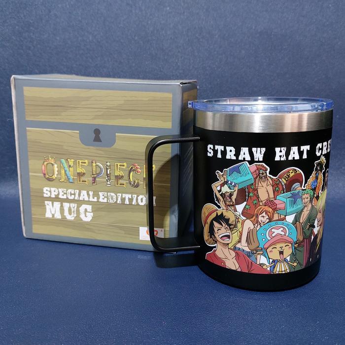 One Piece x Chatime Mug Straw Hat Crew special edition