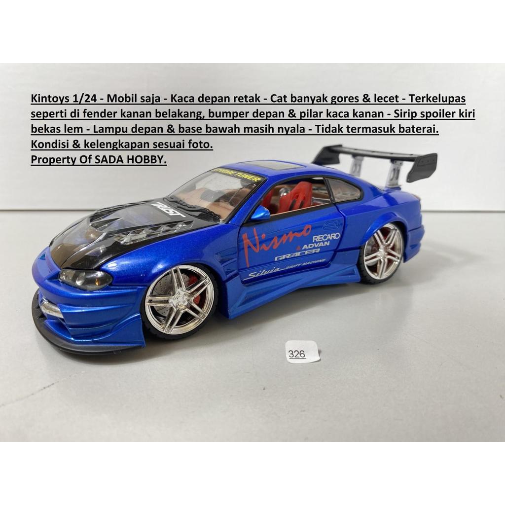 Kintoys 1/24 Extreme Tuner Nissan Silvia S15 Blue Unit Only