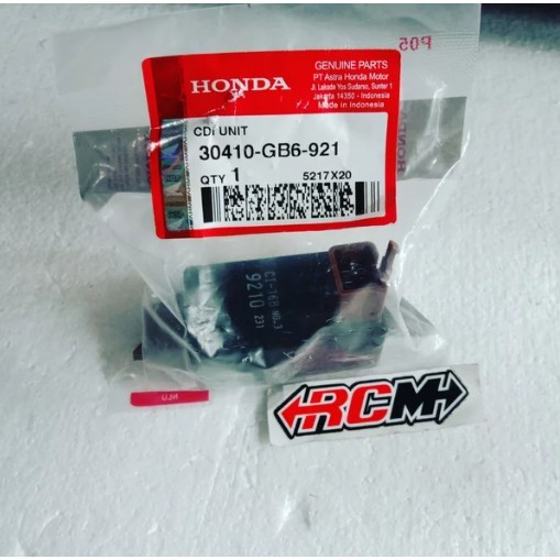CDI UNIT HONDA ASTREA800 ASTREA 800 WIN ORI ORIGINAL HONDA AHM HGP ASLI 30410-GB6-921