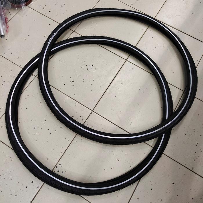 Ban luar 700 x 38c Kenda K 935 / K 198 kenda Khan harga satuan - K198 List putih