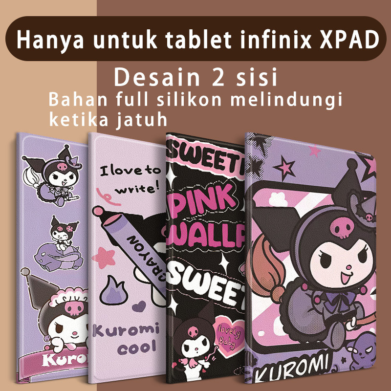 Purple Jester Case for Xiaomi Full Cover Anti Jatuh Mode Video Tablet Redmi for 8Pro 11.2 / Pad 10.6