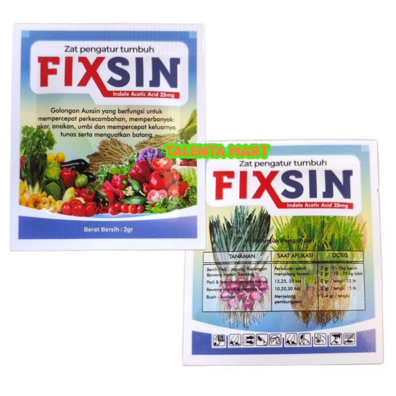 ZPT FIXSIN AUXSIN 2 GRAM PUPUK MICRO