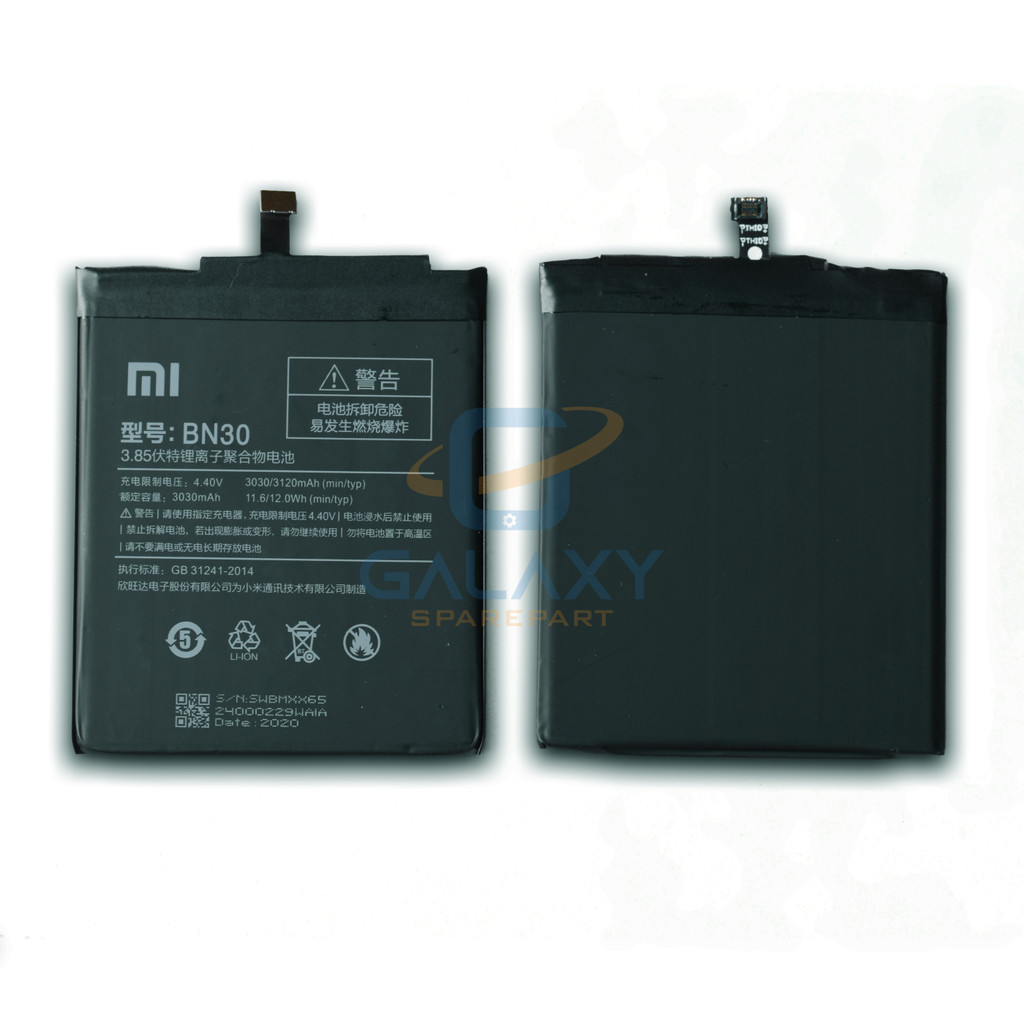 BATRE - BATERE - BATERAI XIAOMI REDMI 4A/ BN30 / BATRE XIAOMI REDMI 4A / BN-30