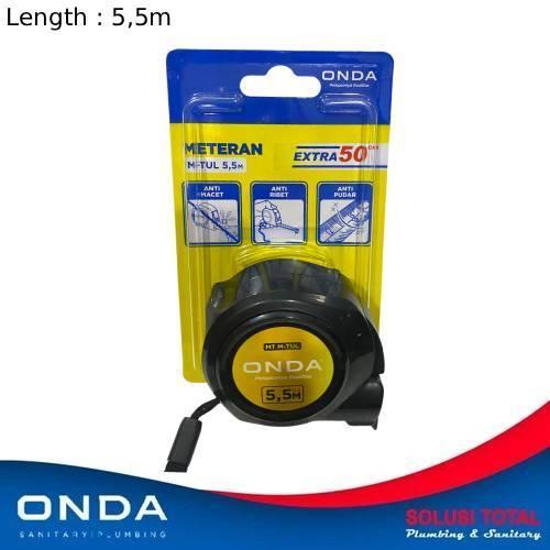 Meteran Otomatis ONDA MT M-TUL 5 Meter Ukur MT M-TUL 5 M / Meter