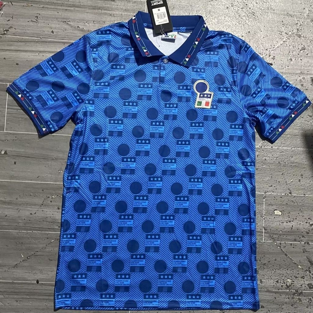 1994 Italia home court retro pria jersey casual sports football jersey