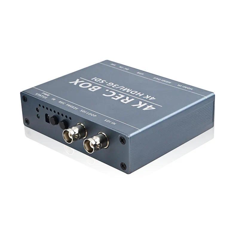 SDI HD Capture Box 4K SDI/HDMI Video Recorder 3G SDI DVI Signal Input HDMI Output Video Freeze 1080P