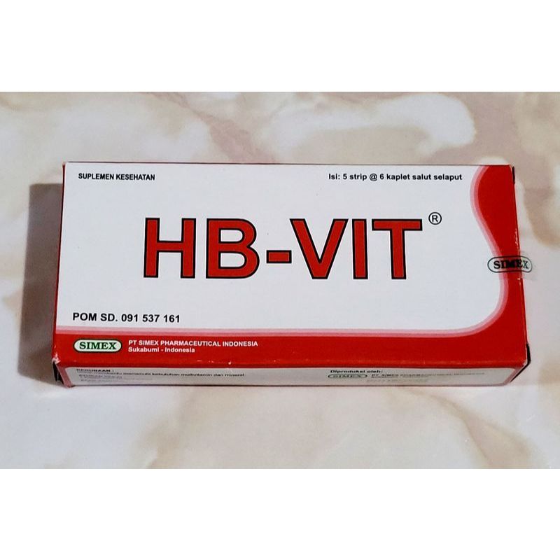 HB VIT / HB-VIT Original Isi 30 Kapsul