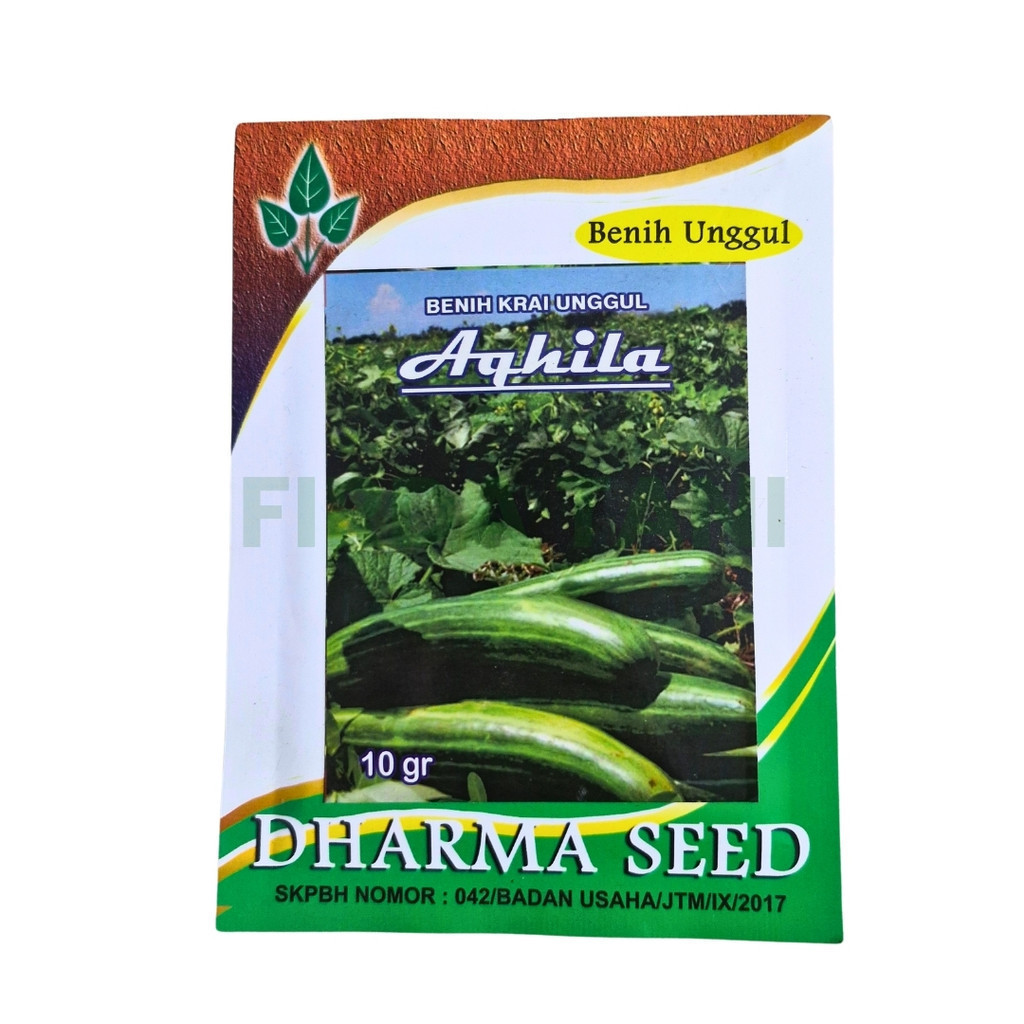 Benih Timun Krai Aqhila 10gr Original Buah Hijau