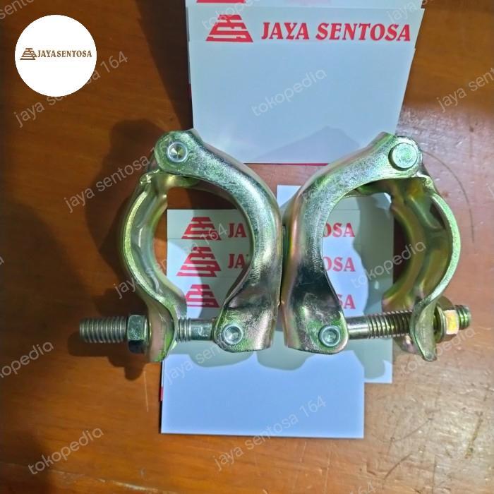 klem scafolding 1 1/2 inch/ klem steger hidup /swivel