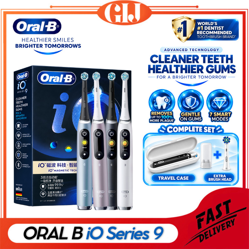 Oral B iO Series 9 Electric Toothbrush Sikat Gigi Elektrik OralB io9 Bluetooth